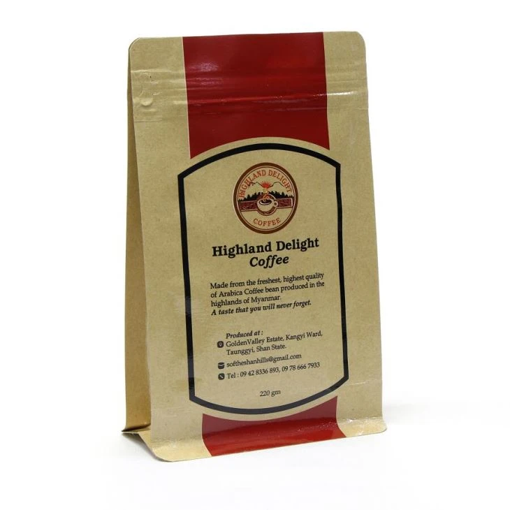 Kraft Paper Bottom Kava vrećica
