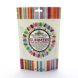 Plastic Stand Up Zipper Snacks Pakiranje Pouch