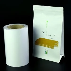 Bijeli kraft papir s VM PET -om