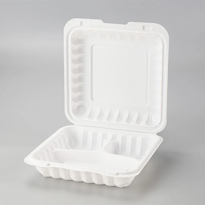 Jednokratna jednokratna plastična bento kutija s 5 odjeljaka, otporna na cure...