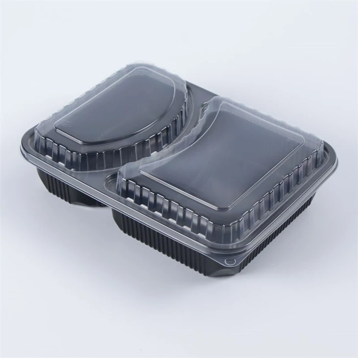 Plastične Bento kutije za van s 2 odjeljka