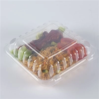 Plastična prozirna Bento kutija za jednokratnu upotrebu